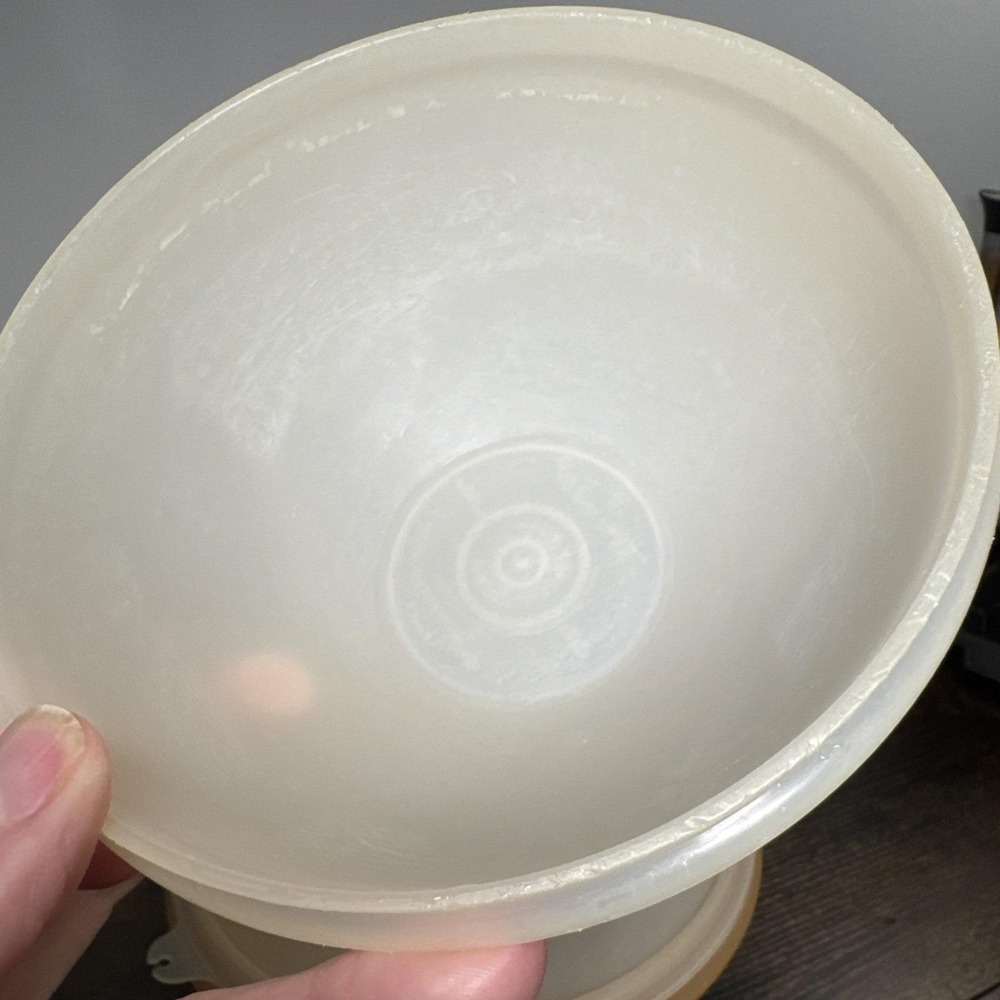 VTG 1950s TUPPERWARE WONDERLIER Bowls Pastel Color 234 235 236 w Lids USA Fair‎ - Picture 6 of 16